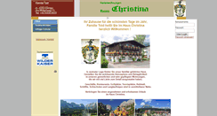 Desktop Screenshot of haus-christina.info